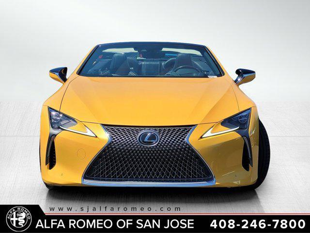 Photo of 2021 Flare Yellow Lexus LC 500