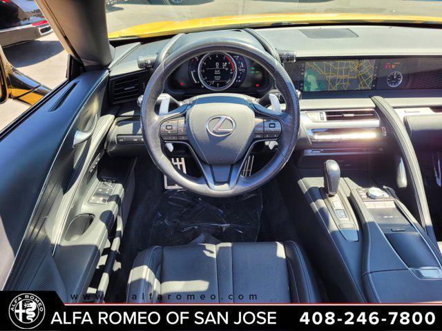 Photo of 2021 Flare Yellow Lexus LC 500