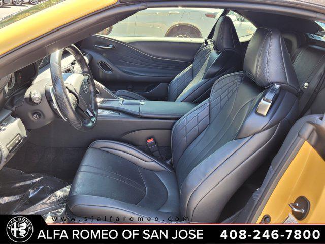 Photo of 2021 Flare Yellow Lexus LC 500