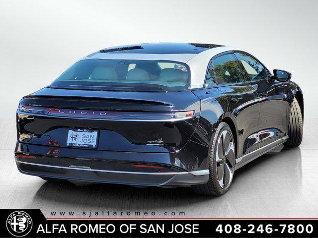 Photo of 2023 Infinite Black Metallic Lucid Air