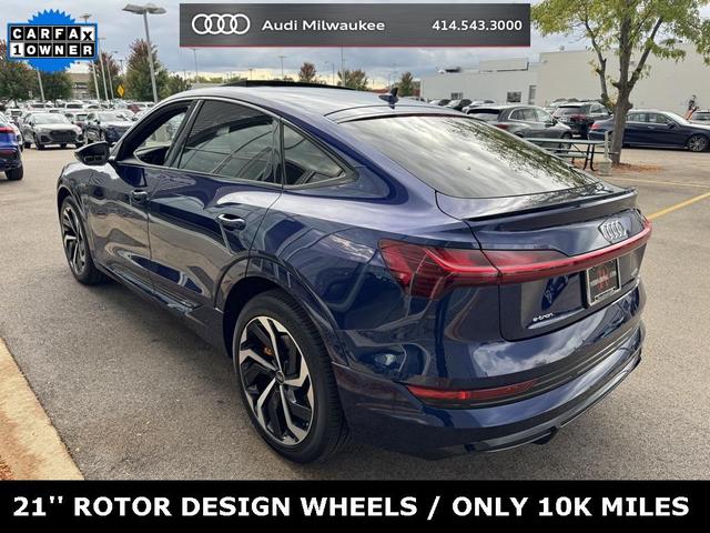 Photo of 2023 Navarra Blue Metallic Audi e-tron Sportback