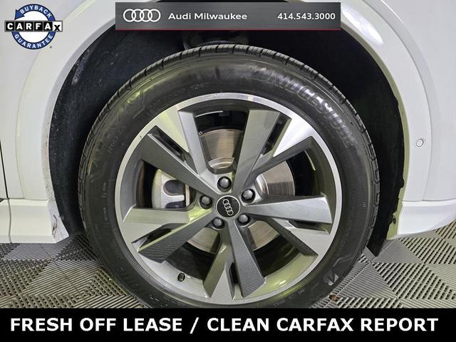 Photo of 2024 Glacier White Metallic Audi Q4 e-tron