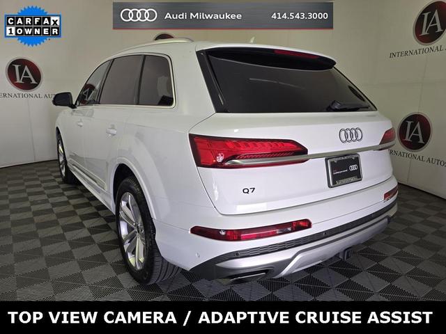 Photo of 2025 Glacier White Metallic Audi Q7