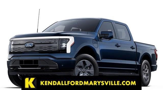 Photo of 2025 Antimatter Blue Metallic Ford F-150 Lightning