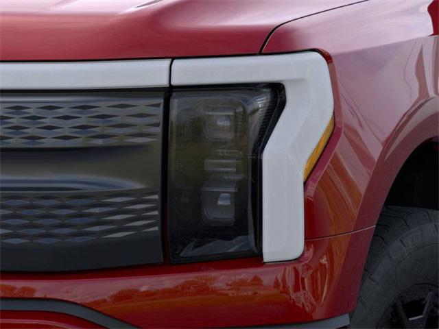 Photo of 2025 Rapid Red Metallic Tinted Clearcoat Ford F-150 Lightning