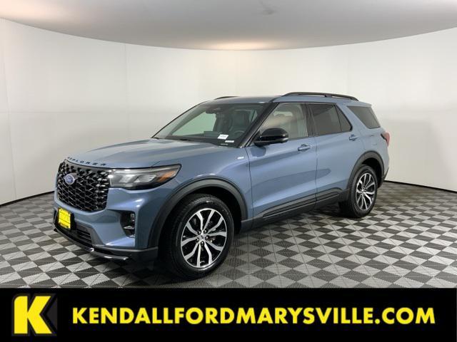 Photo of 2025 Vapor Blue Metallic Ford Explorer