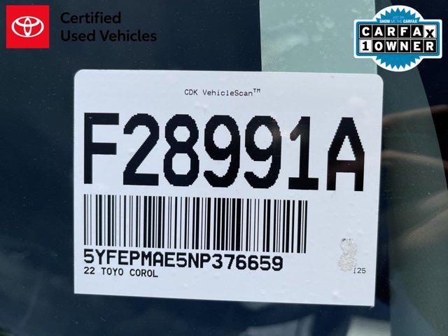 Photo of 2022 Blueprint Toyota Corolla