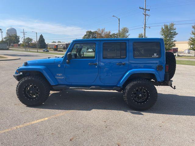 Photo of 2012 Cosmos Blue Jeep Wrangler Unlimited