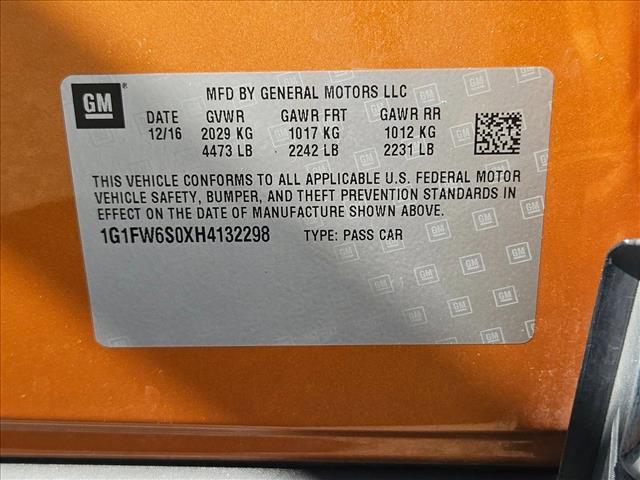 Photo of 2017 Orange Burst Metallic Chevrolet Bolt EV