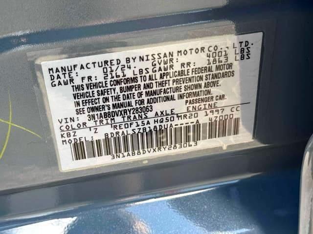 Photo of 2024 Atlantic Gray M Nissan Sentra