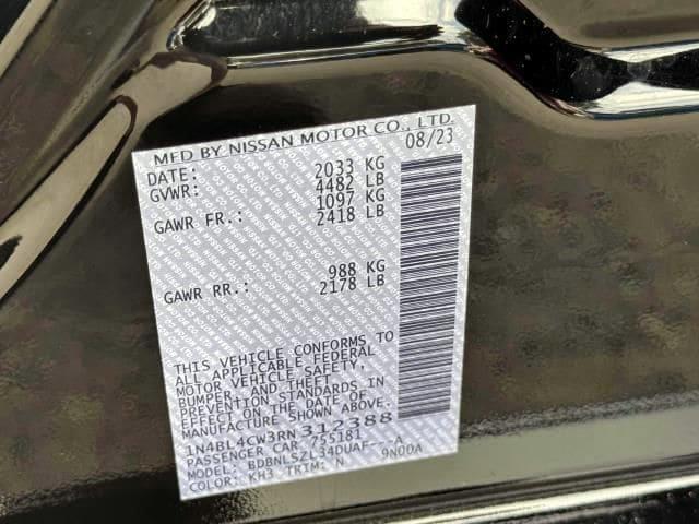 Photo of 2024 Black Nissan Altima