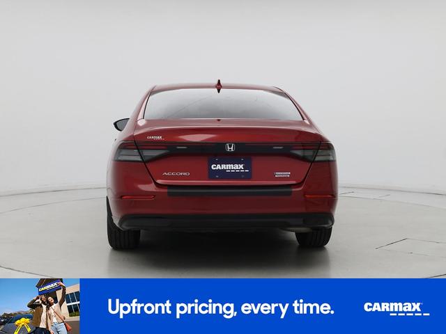 Photo of 2023 Red Honda Accord Hybrid