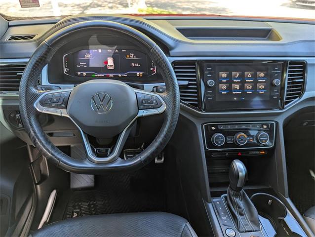 Photo of 2022 Aurora Red Metallic Volkswagen Atlas Cross Sport