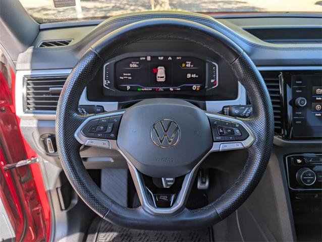 Photo of 2022 Aurora Red Metallic Volkswagen Atlas Cross Sport