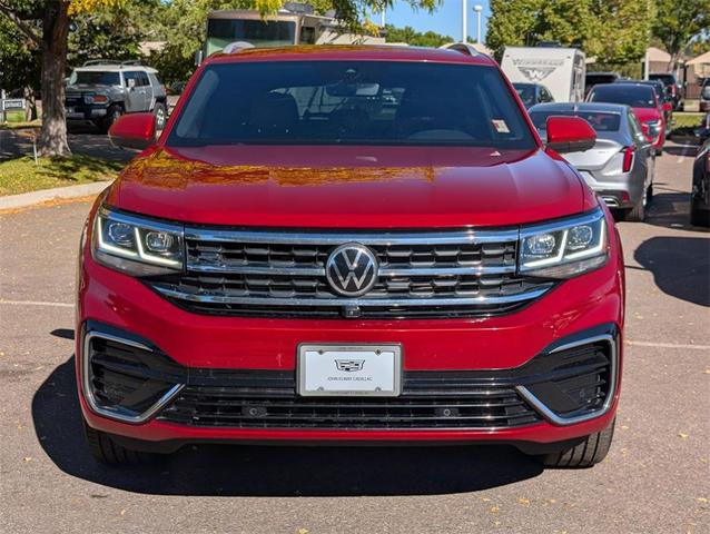 Photo of 2022 Aurora Red Metallic Volkswagen Atlas Cross Sport
