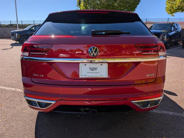 Photo of 2022 Aurora Red Metallic Volkswagen Atlas Cross Sport