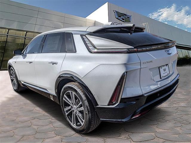 Photo of 2025 Crystal White Tri-Coat Cadillac LYRIQ