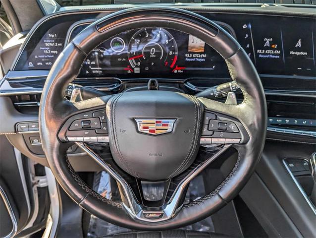 Photo of 2023 Crystal White Tri-Coat Cadillac Escalade