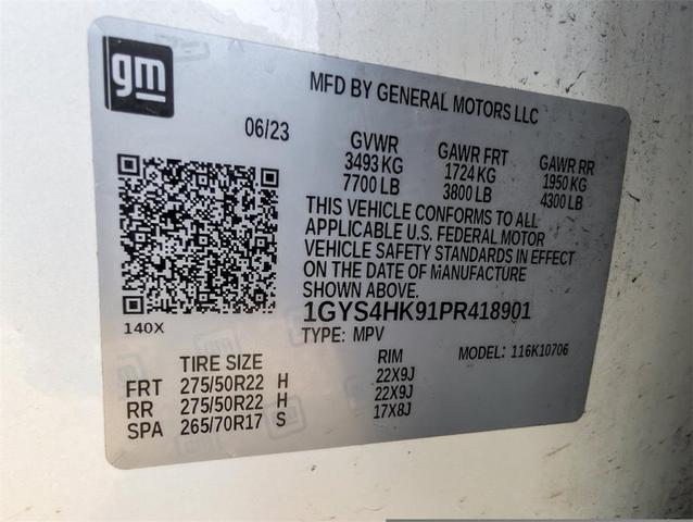 Photo of 2023 Crystal White Tri-Coat Cadillac Escalade