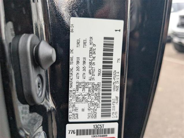 Photo of 2024 Midnight Black Metallic Toyota Tundra