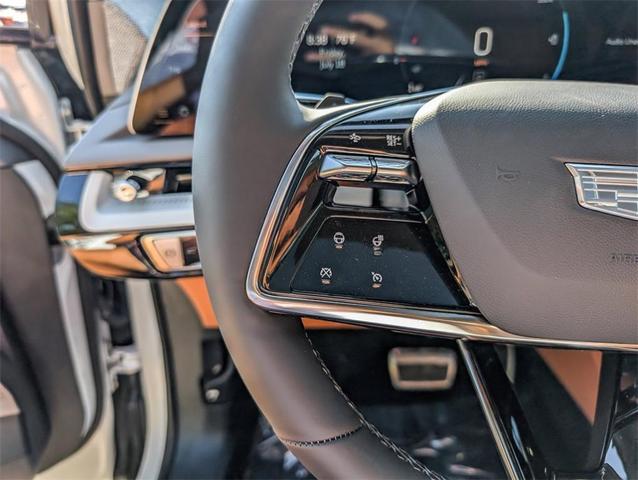 Photo of 2025 Crystal White Tri-Coat Cadillac OPTIQ