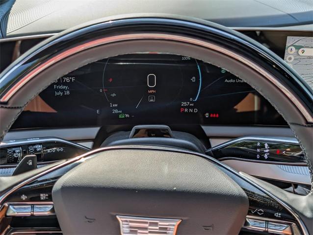 Photo of 2025 Crystal White Tri-Coat Cadillac OPTIQ