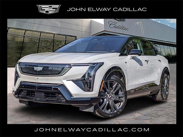 Photo of 2025 Crystal White Tri-Coat Cadillac OPTIQ