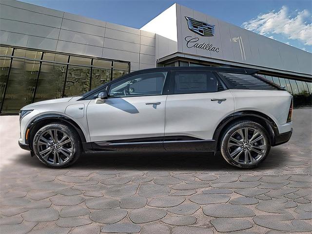 Photo of 2025 Crystal White Tri-Coat Cadillac OPTIQ