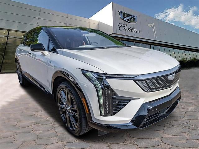 Photo of 2025 Crystal White Tri-Coat Cadillac OPTIQ