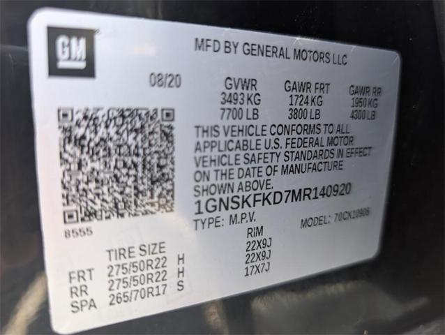 Photo of 2021 Black Chevrolet Suburban