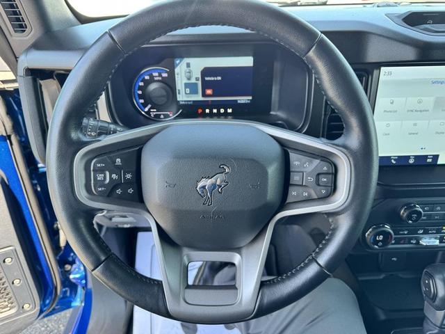 Photo of 2021 Lightning Blue Metallic Ford Bronco