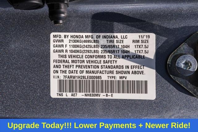 Photo of 2020 Lunar Silver Metallic Honda CR-V