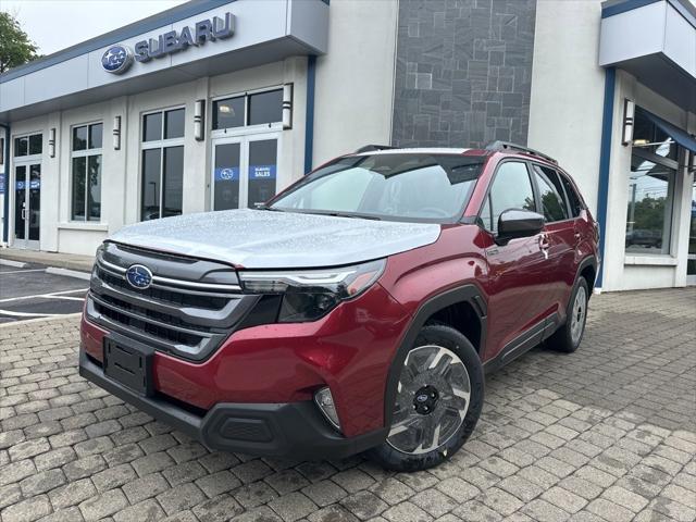 Photo of 2025 Crimson Red Pearl Subaru Forester Hybrid