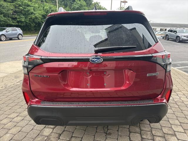 Photo of 2025 Crimson Red Pearl Subaru Forester Hybrid