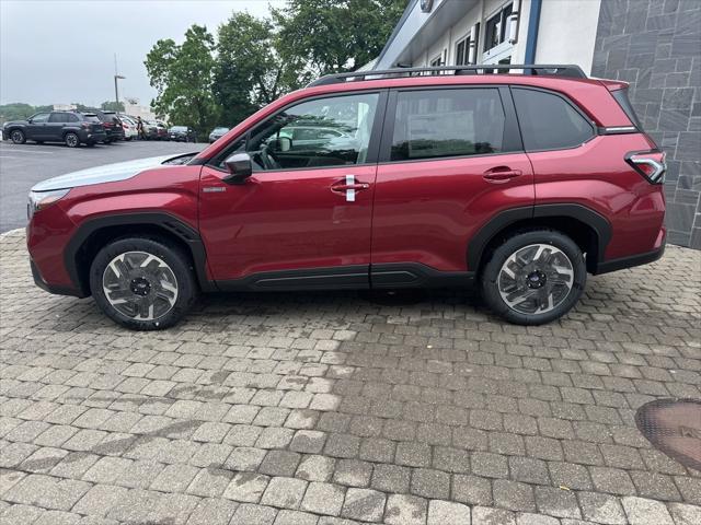 Photo of 2025 Crimson Red Pearl Subaru Forester Hybrid