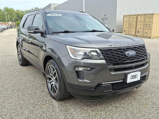 Photo of 2018 Magnetic Metallic Ford Explorer