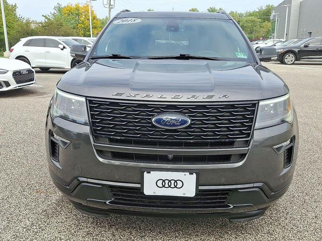 Photo of 2018 Magnetic Metallic Ford Explorer