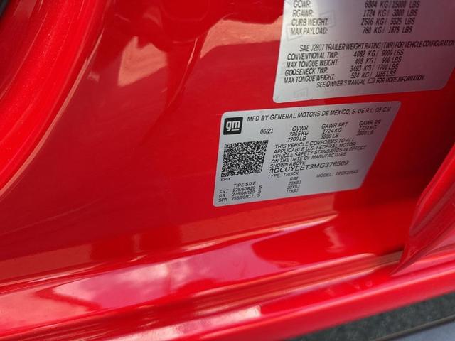 Photo of 2021 Red Hot Chevrolet Silverado 1500