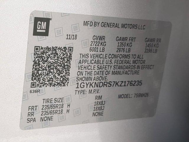 Photo of 2019 Radiant Silver Metallic Cadillac XT5