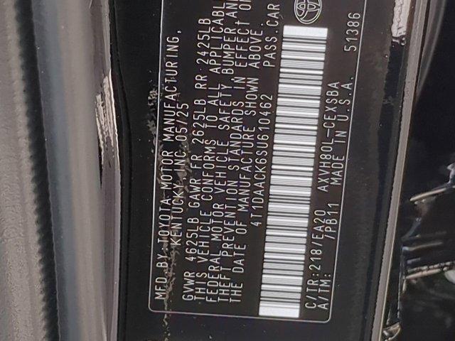Photo of 2025 Midnight Black Metallic Toyota Camry