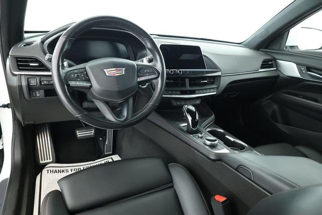 Photo of 2021 Summit White Cadillac CT4