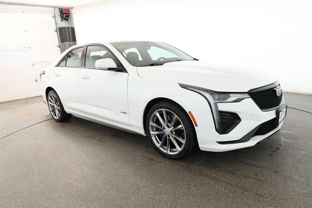Photo of 2021 Summit White Cadillac CT4