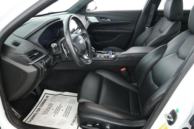Photo of 2021 Summit White Cadillac CT4