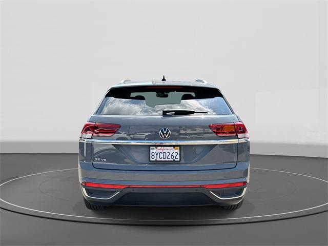 Photo of 2021 Gray Volkswagen Atlas Cross Sport