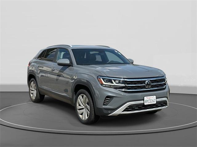 Photo of 2021 Gray Volkswagen Atlas Cross Sport