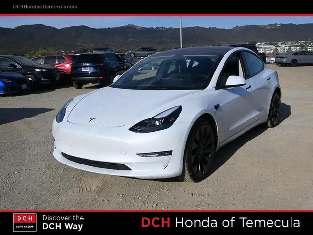 Photo of 2023 Pearl White Multi-Coat Tesla Model 3