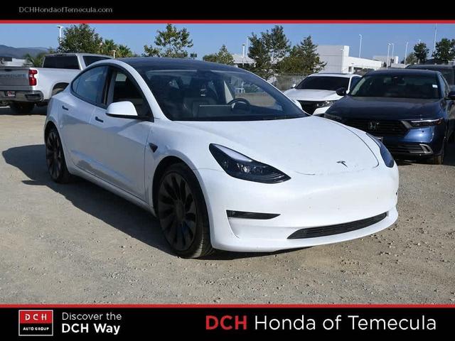 Photo of 2023 Pearl White Multi-Coat Tesla Model 3