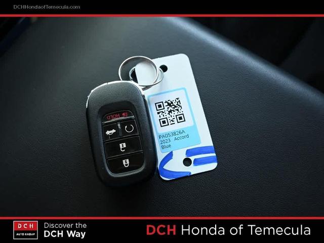 Photo of 2023 Canyon River Blue Metallic Honda Accord Hybrid