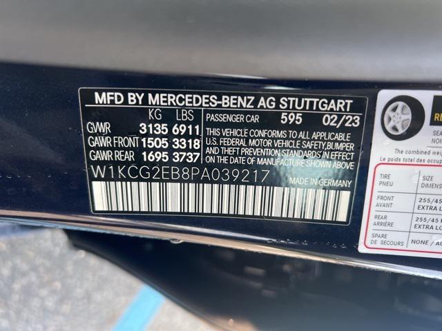 Photo of 2023 Nautical Blue Metallic Mercedes-Benz EQS 450