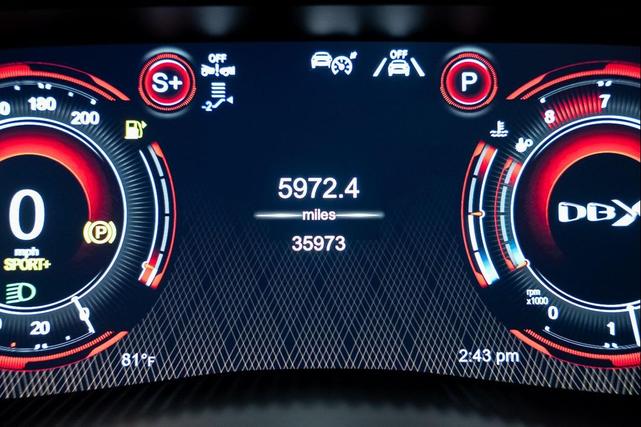 Photo of 2022 Red Aston Martin DBX